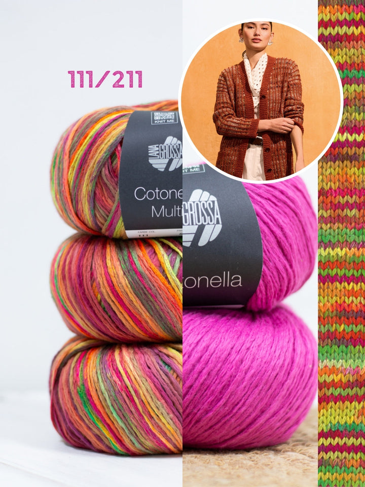 Strickpaket Cotonella Jacke