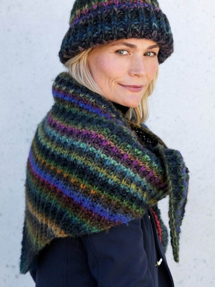 Strickpaket Bomba Set - Mütze & Dreieckstuch