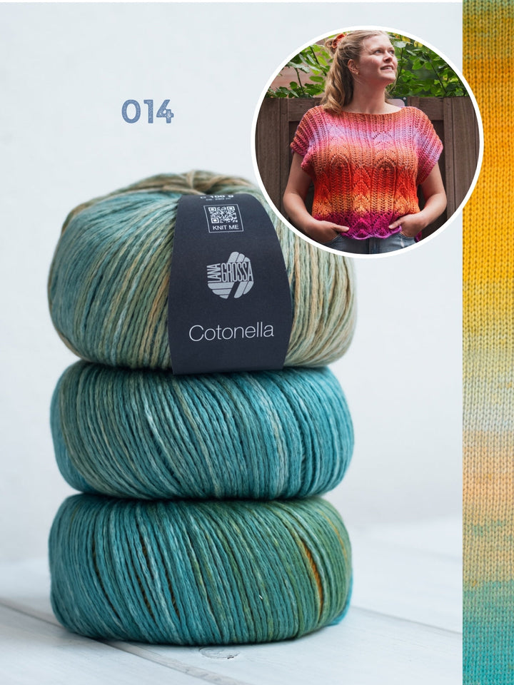 Strickpaket Sunset Ajour Top