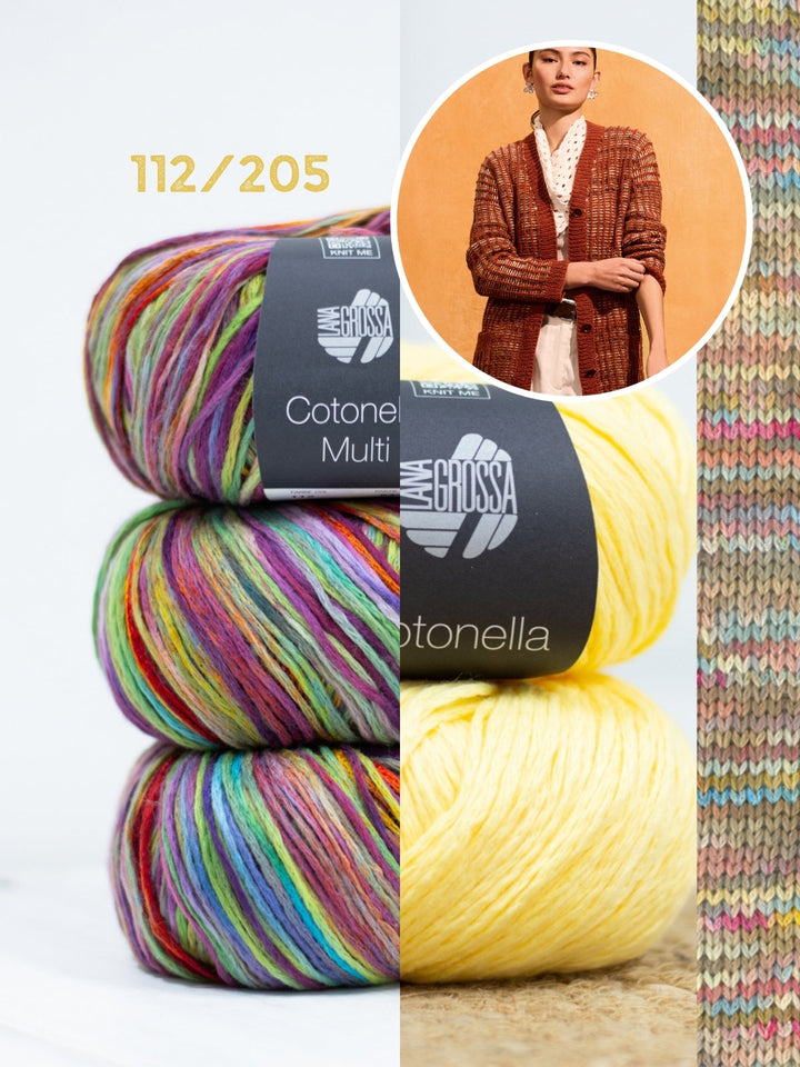 Strickpaket Cotonella Jacke