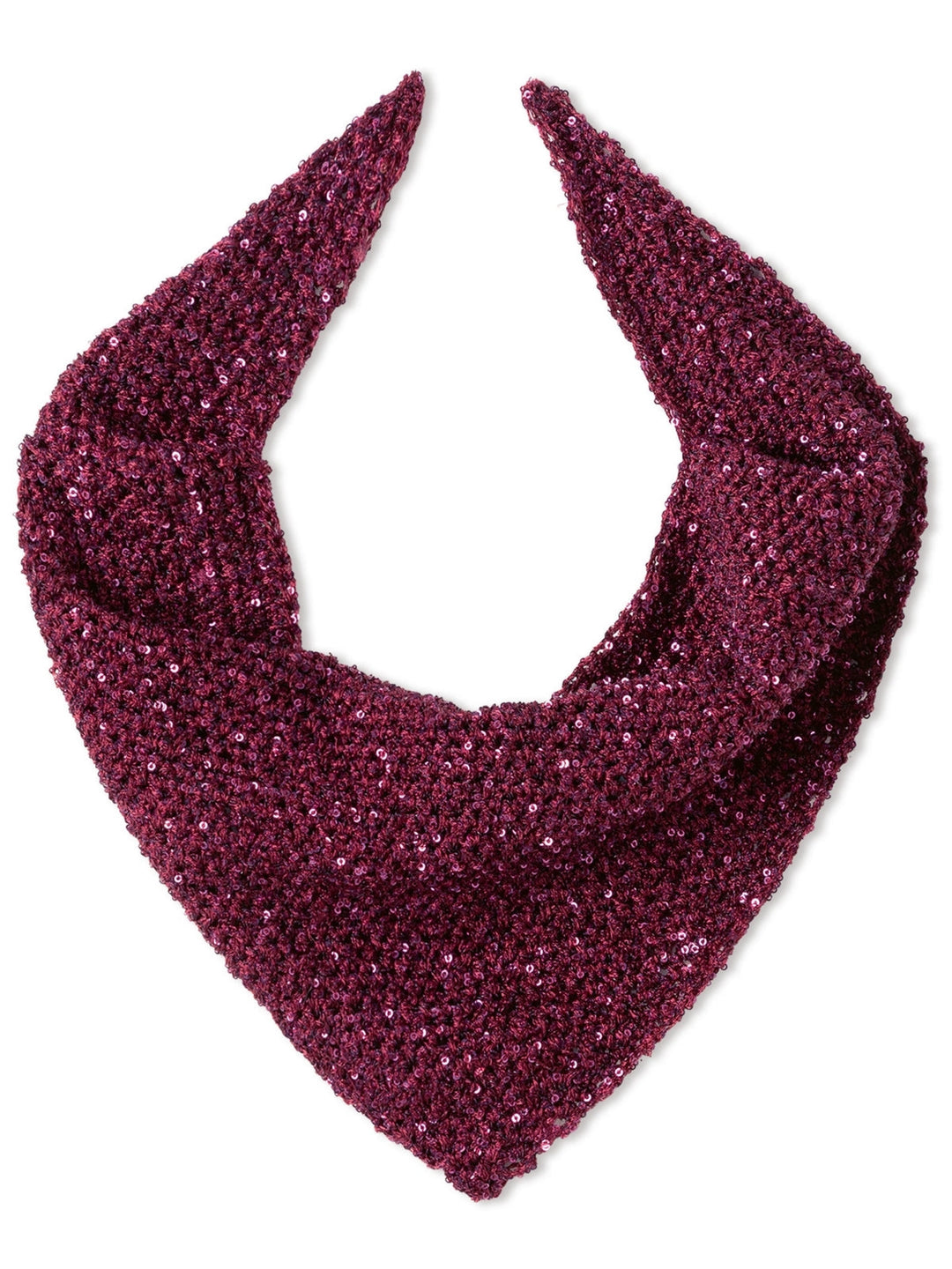 Häkelpaket Glamour Pailletten-Kopftuch