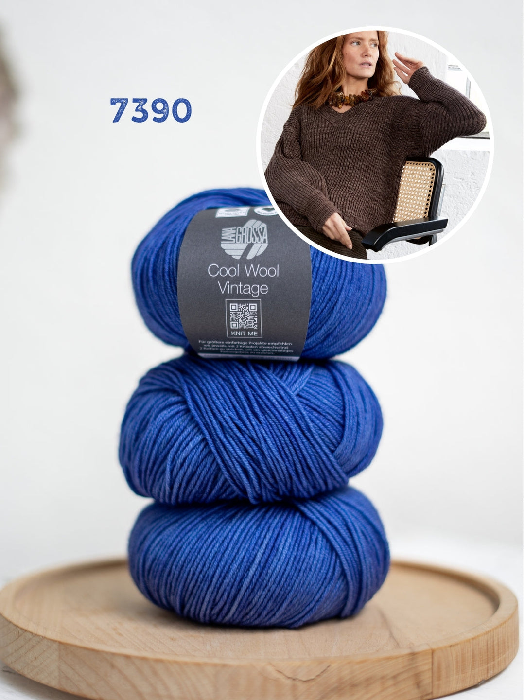 Strickpaket Pullover Marta II - Cool Wool Vintage