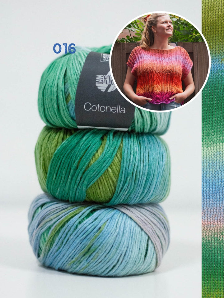 Strickpaket Sunset Ajour Top