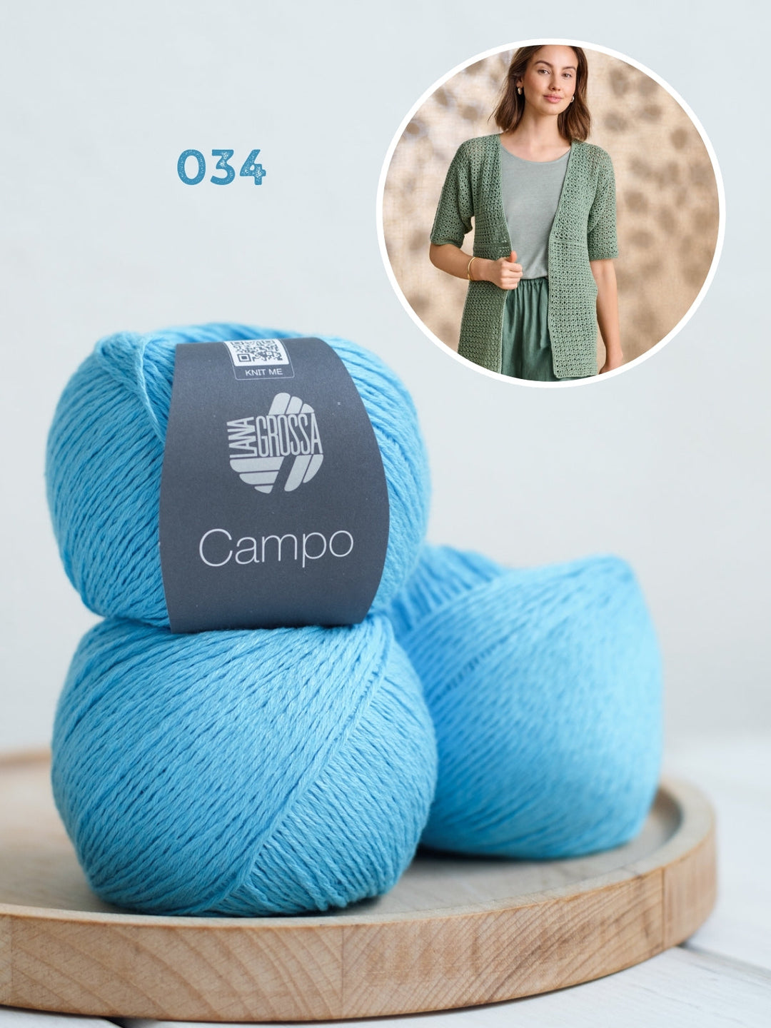Strickpaket Campo Jacke