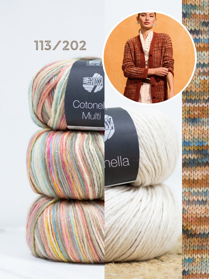 Strickpaket Cotonella Jacke