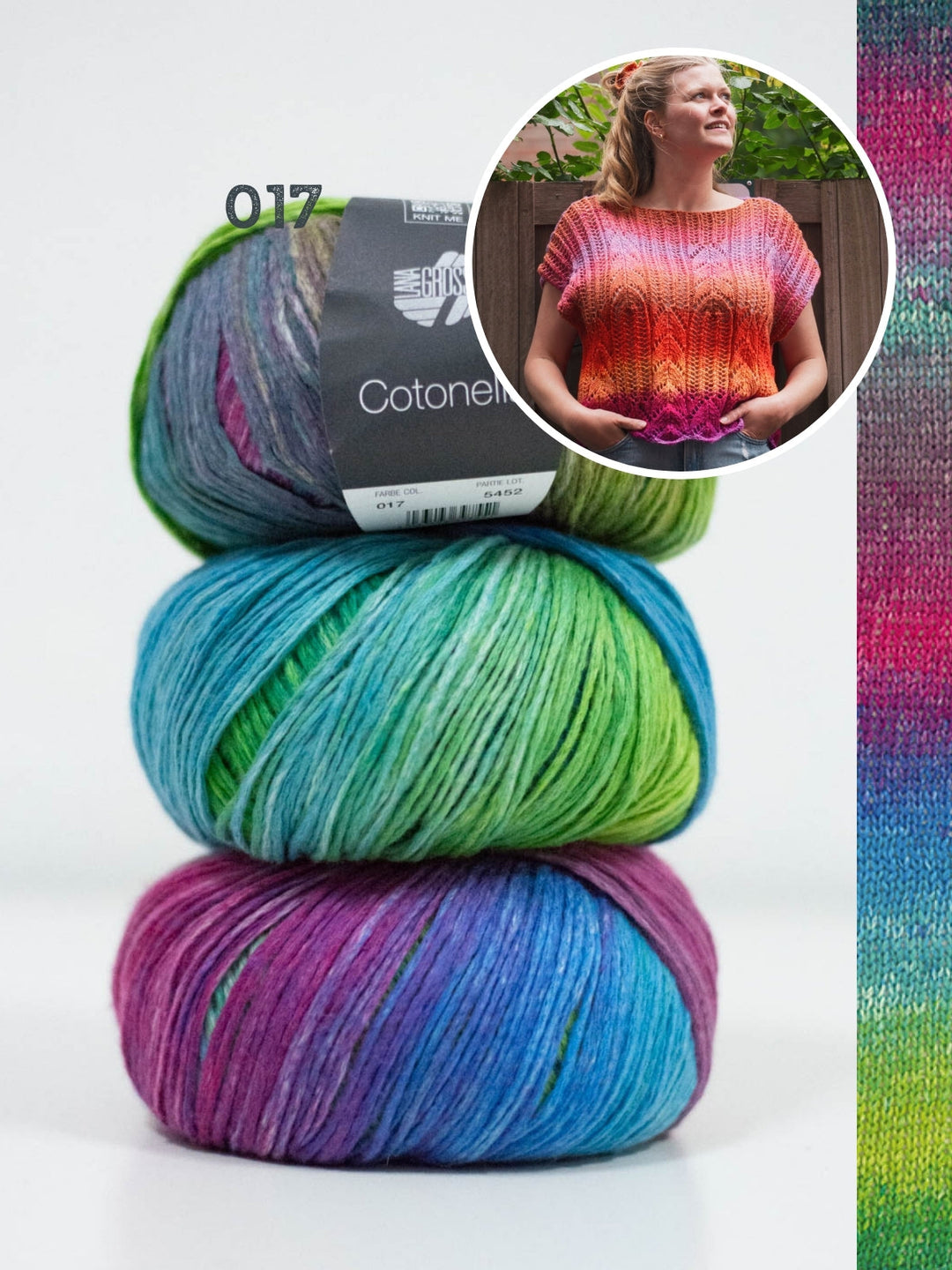 Strickpaket Sunset Ajour Top
