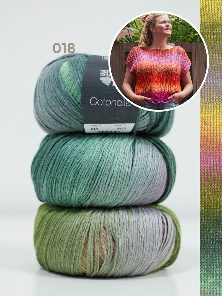 Strickpaket Sunset Ajour Top