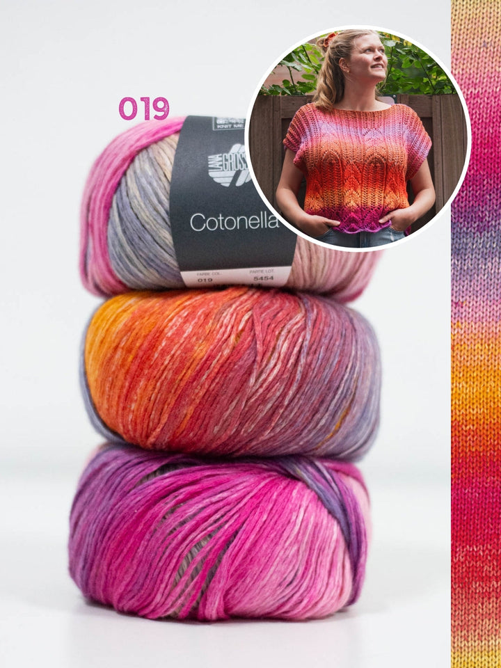 Strickpaket Sunset Ajour Top