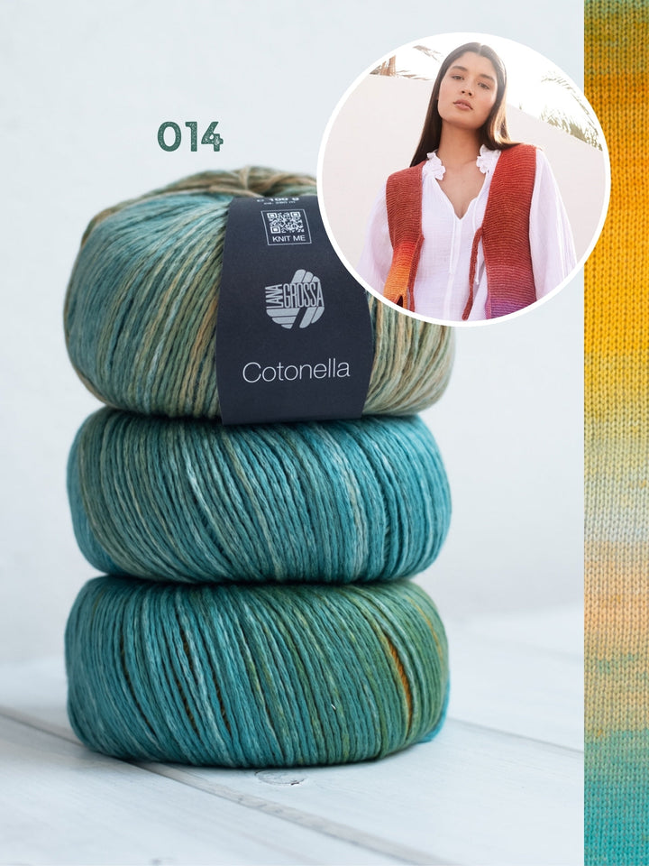 Strickpaket Cotonella Weste
