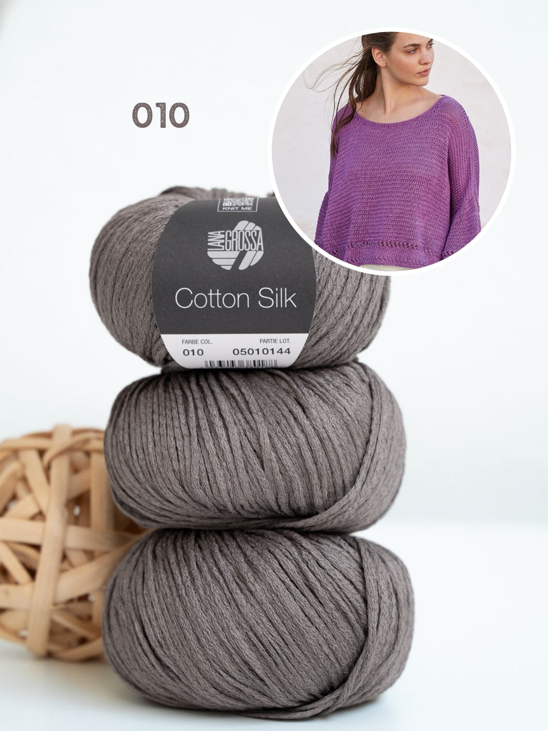 Strickpaket Cotton Silk Shirt