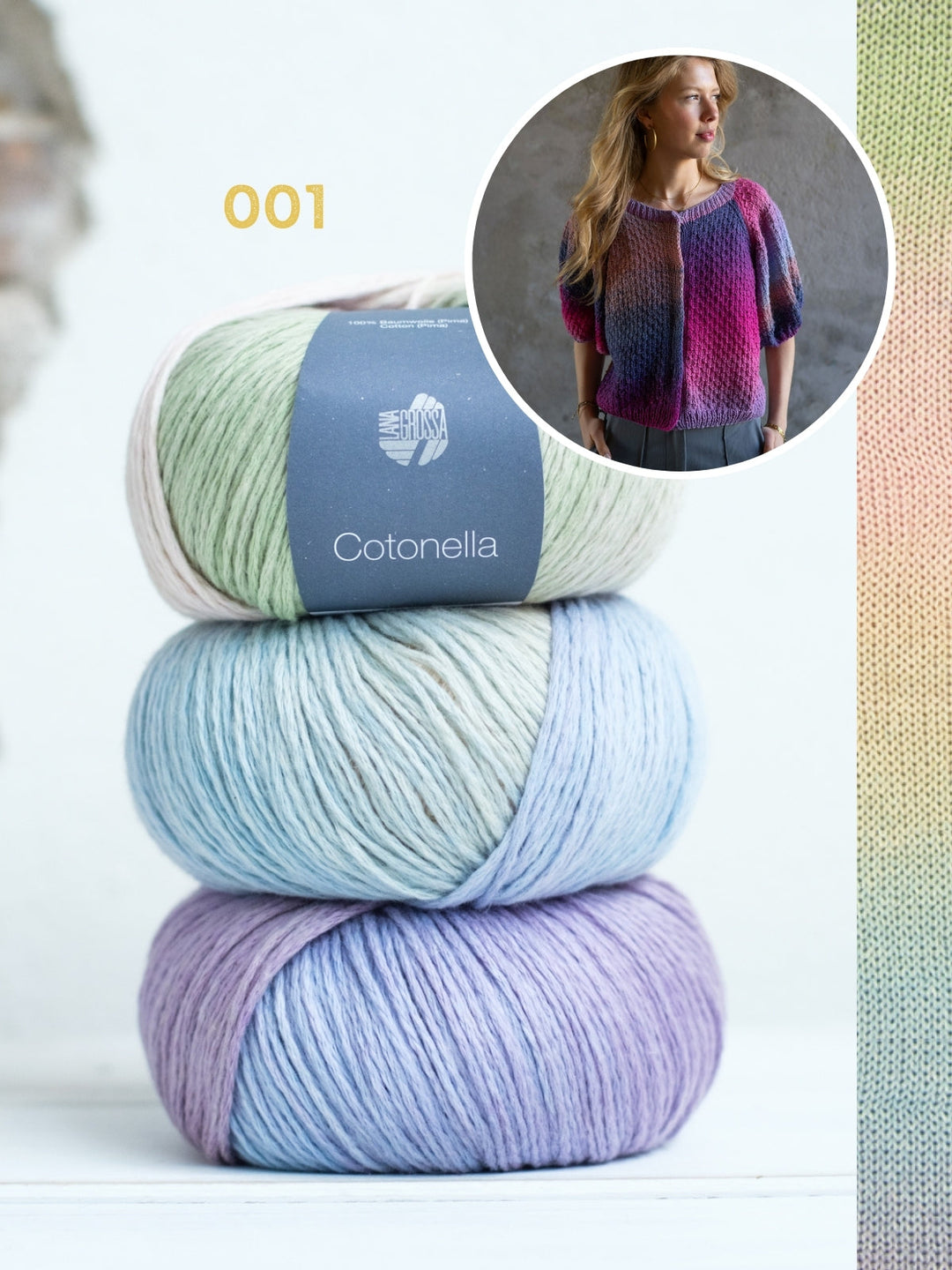 Strickpaket Cotonella Jacke