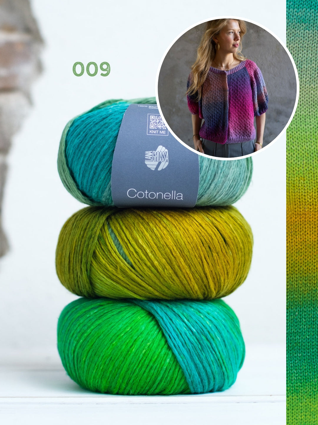 Strickpaket Cotonella Jacke
