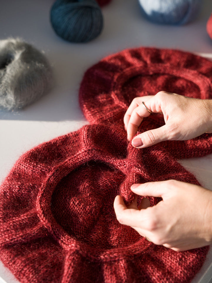 Strickpaket Baskenmütze - Tanja Steinbach