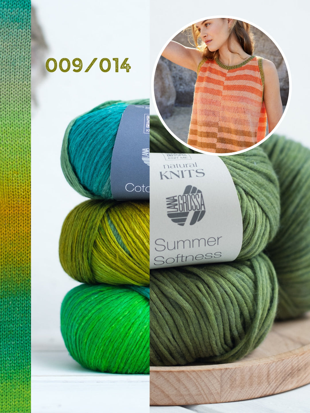 Strickpaket Cotonella Summer Softness Streifenshirt
