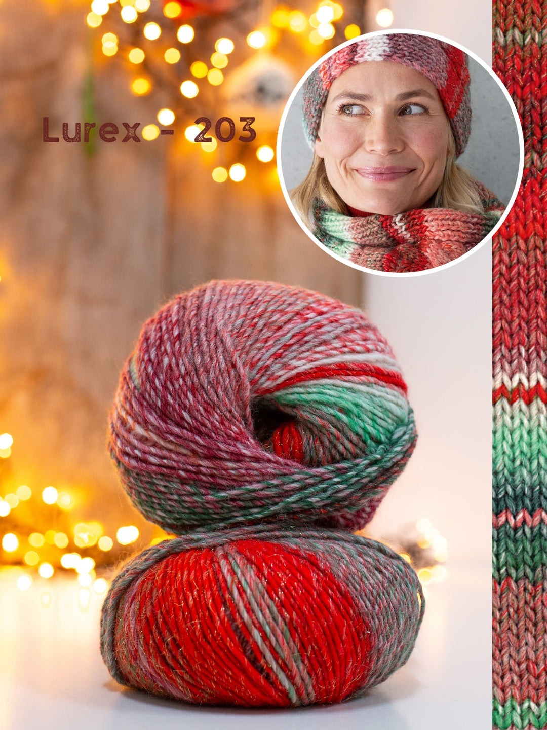 Strickpaket Christmas Edition Big Set – Mütze & Loop