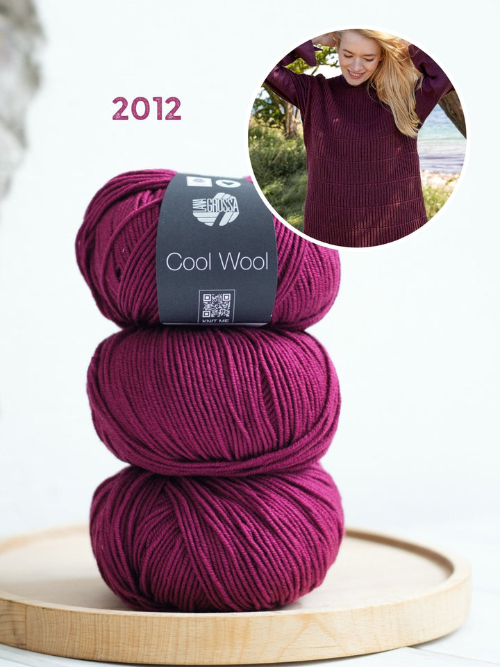 Strickpaket Cool Wool Pullunder im Halbpatentmuster