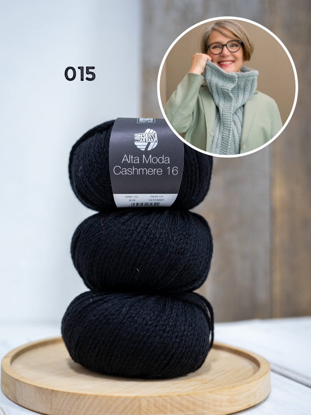 Strickpaket Offener Loop-Schal – Tanja Steinbach