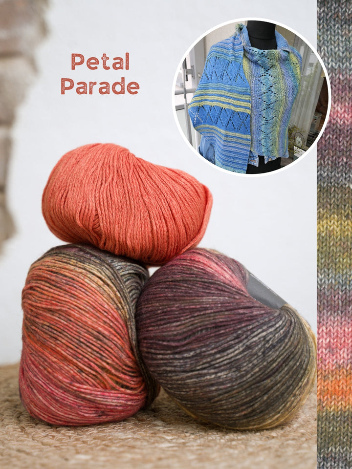 Strickpaket Lizas Tuch Nordic Vibes - Gomitolo Mambo Cotolana