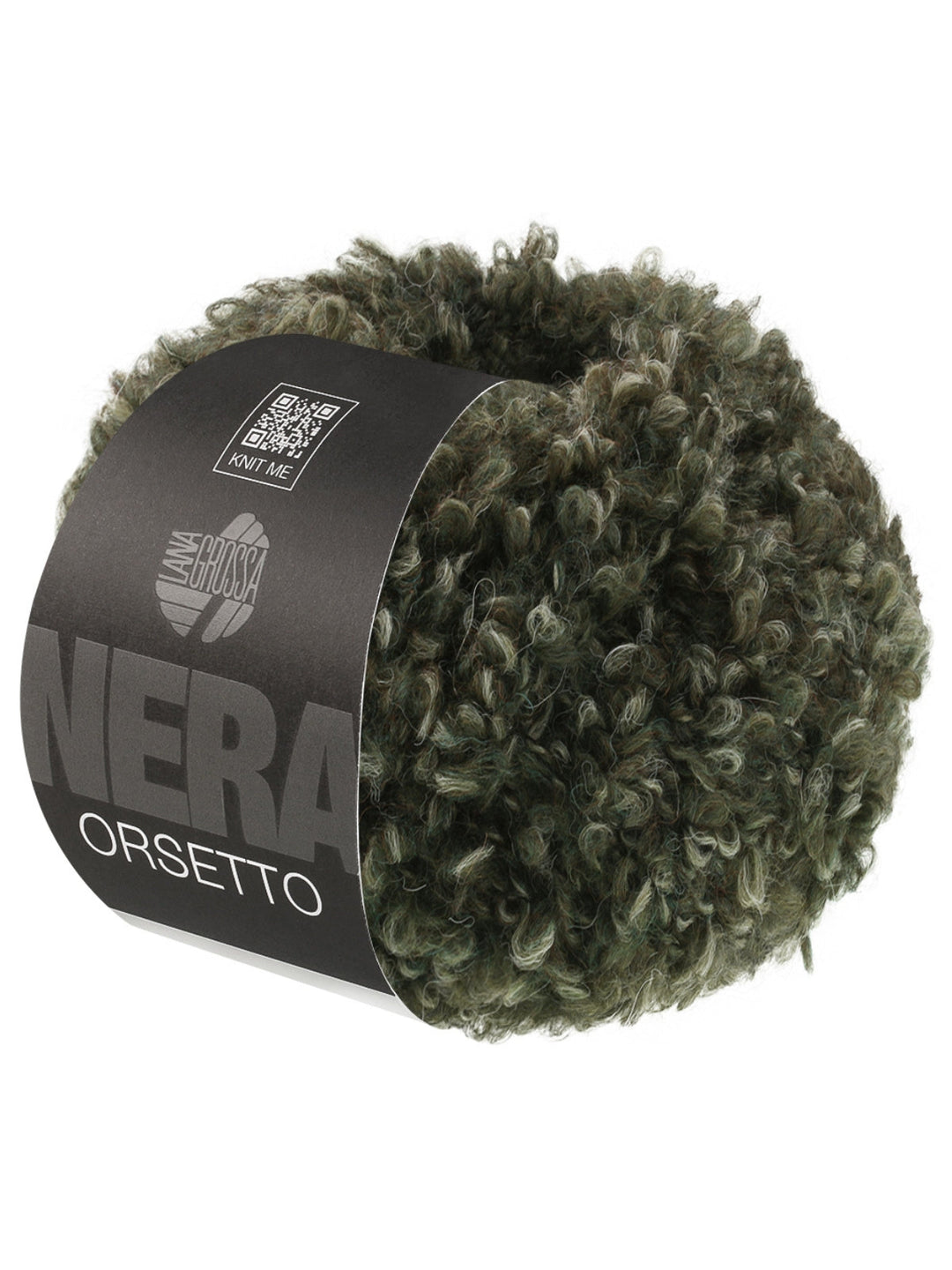 Orsetto Mouliné 108 Waldgrün/Graugrün