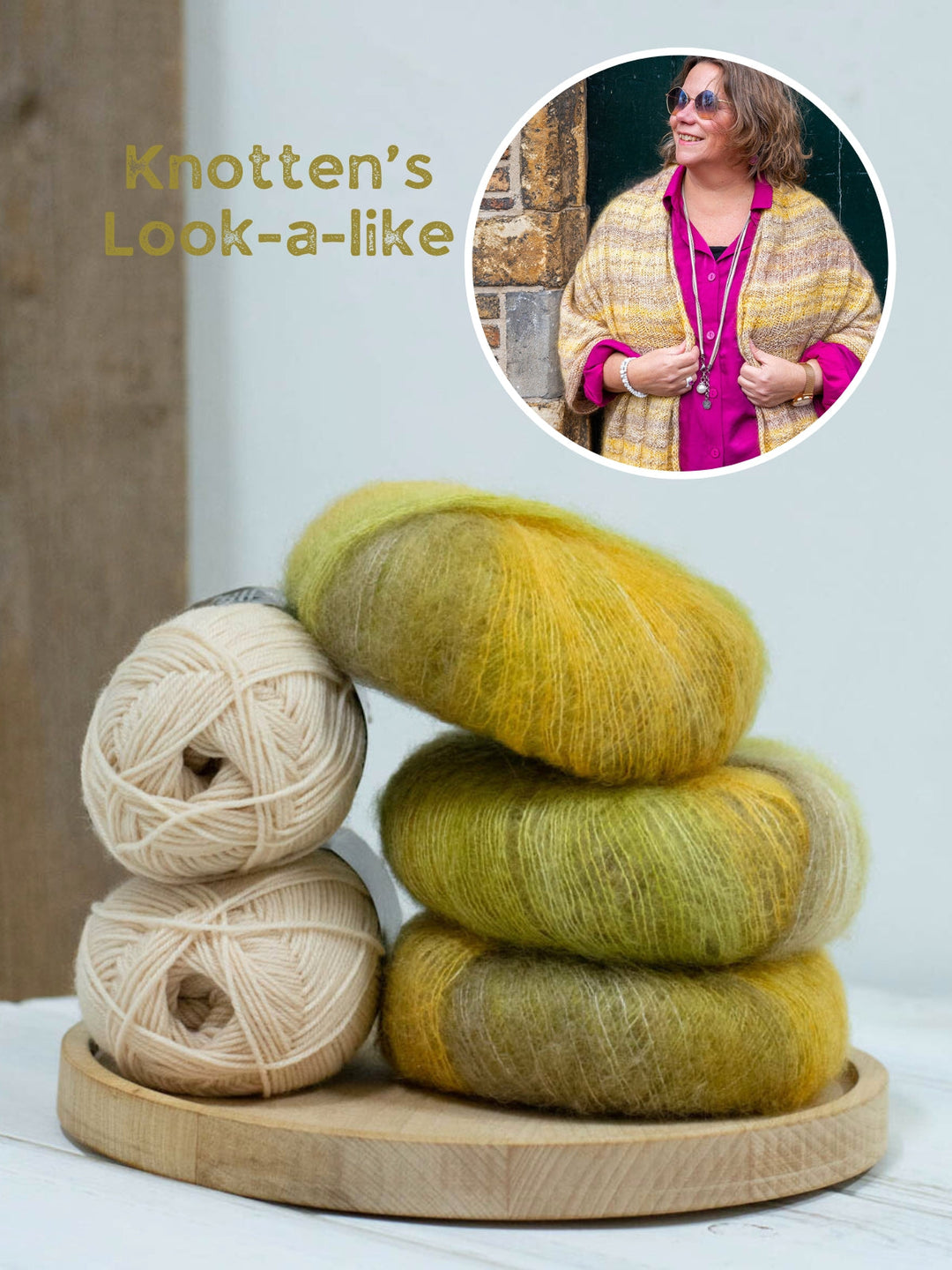 Strickpaket Advents Weste - Tanja Steinbach