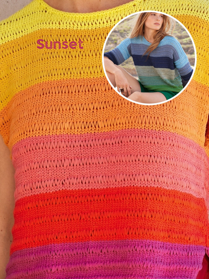 Strickpaket Tessera Streifenshirt