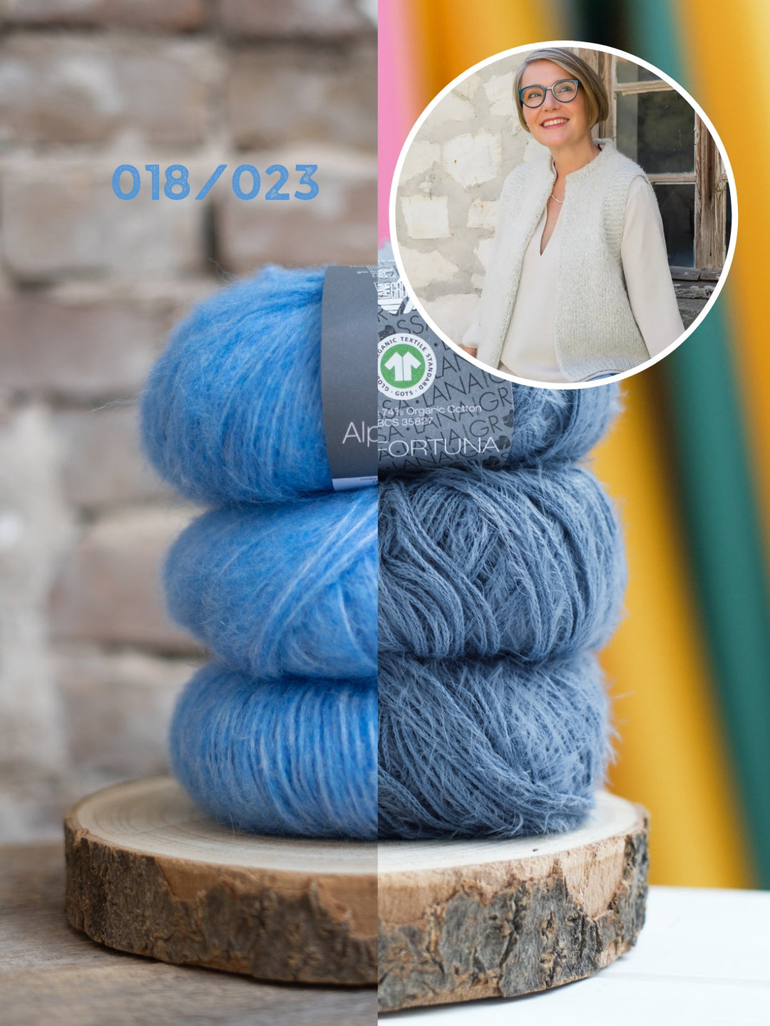 Strickpaket Mea Weste - Tanja Steinbach