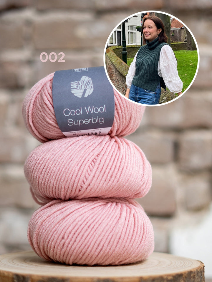 Häkelpaket Cardamom Pullunder – Studio Hook & Yarn