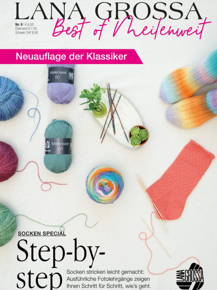 Sockenwolle-Probierpaket Best of Meilenweit