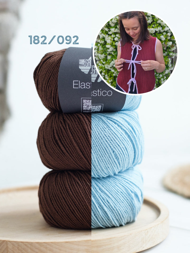 Häkelpaket Vanilla Weste - Studio Hook &amp; Yarn