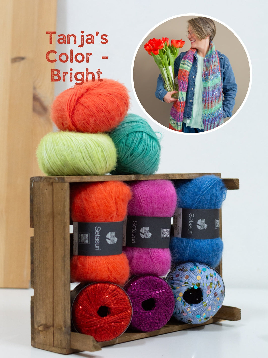 Strickpaket Lisse Schal - Tanja Steinbach