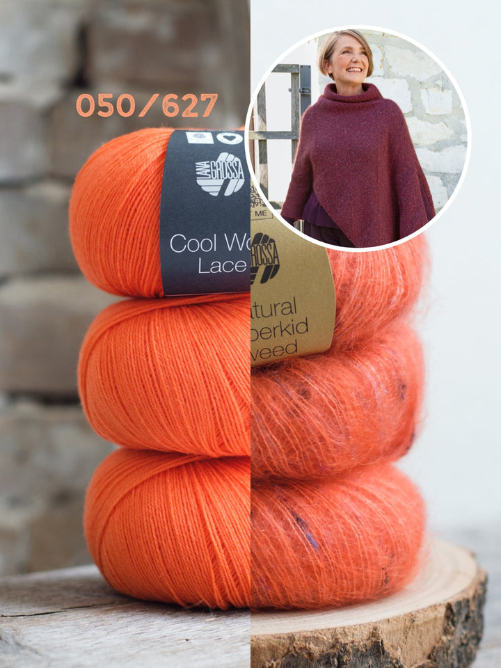 Strickpaket Cara Poncho
