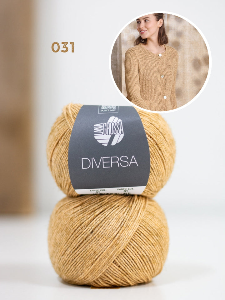 Strickpaket Diversa Peplum Jacke
