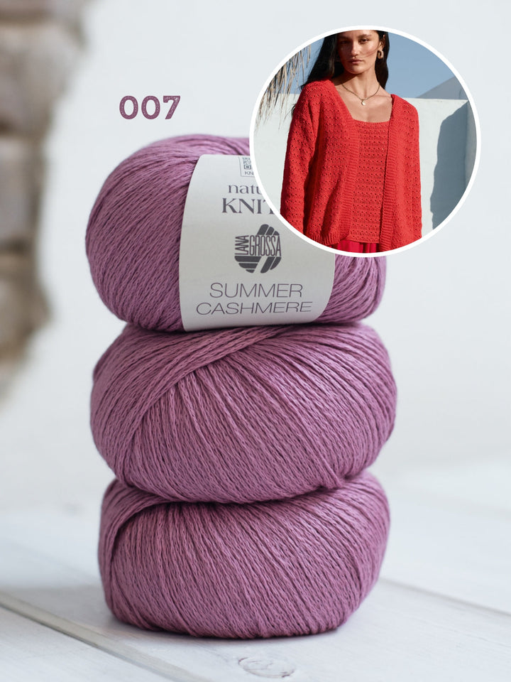 Häkelpaket Summer Cashmere Top