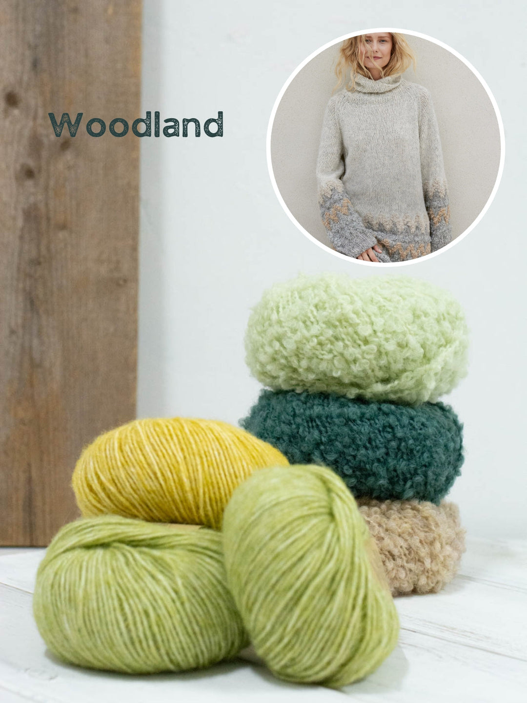 Strickpaket Natural Alpaca Pelo Orsetto Raglanpullover