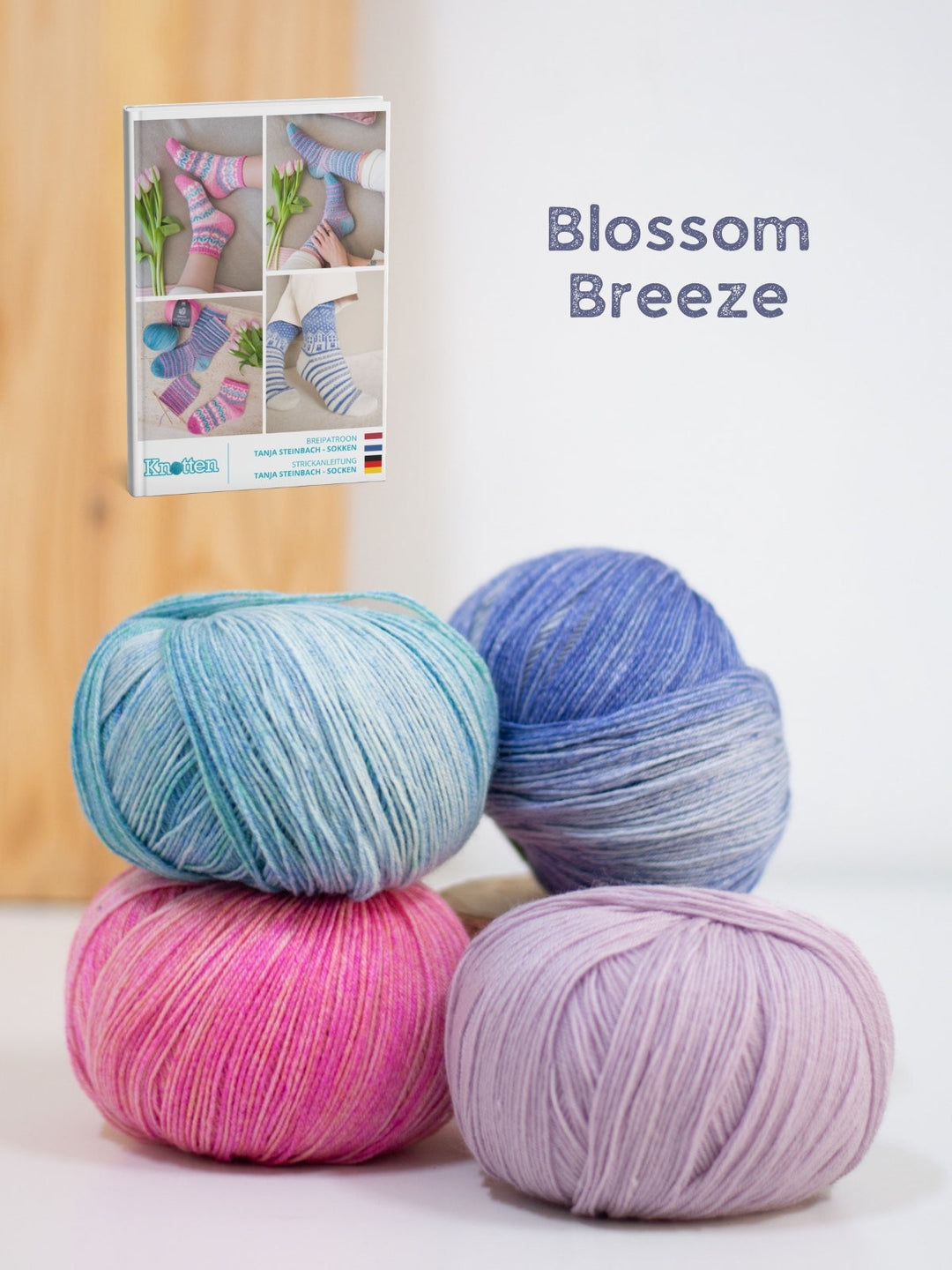 Strickpaket Frühlingssocken Woolycell - Tanja Steinbach