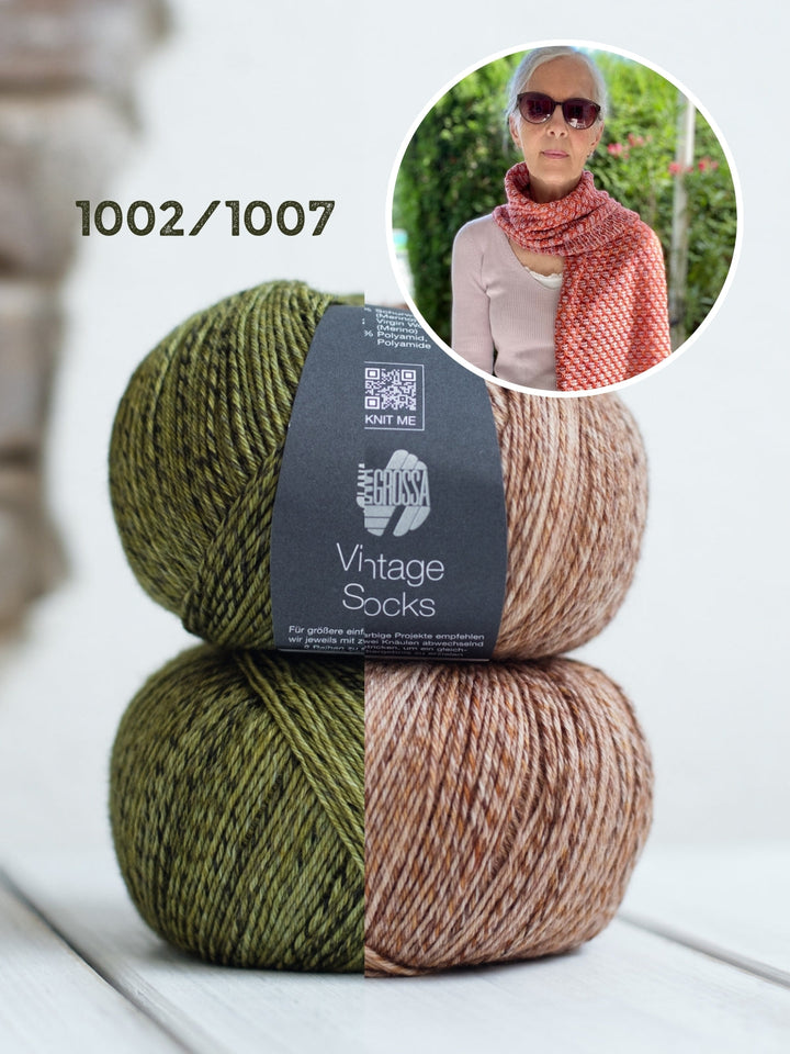 Strickpaket Lizas Tuch September Vibes