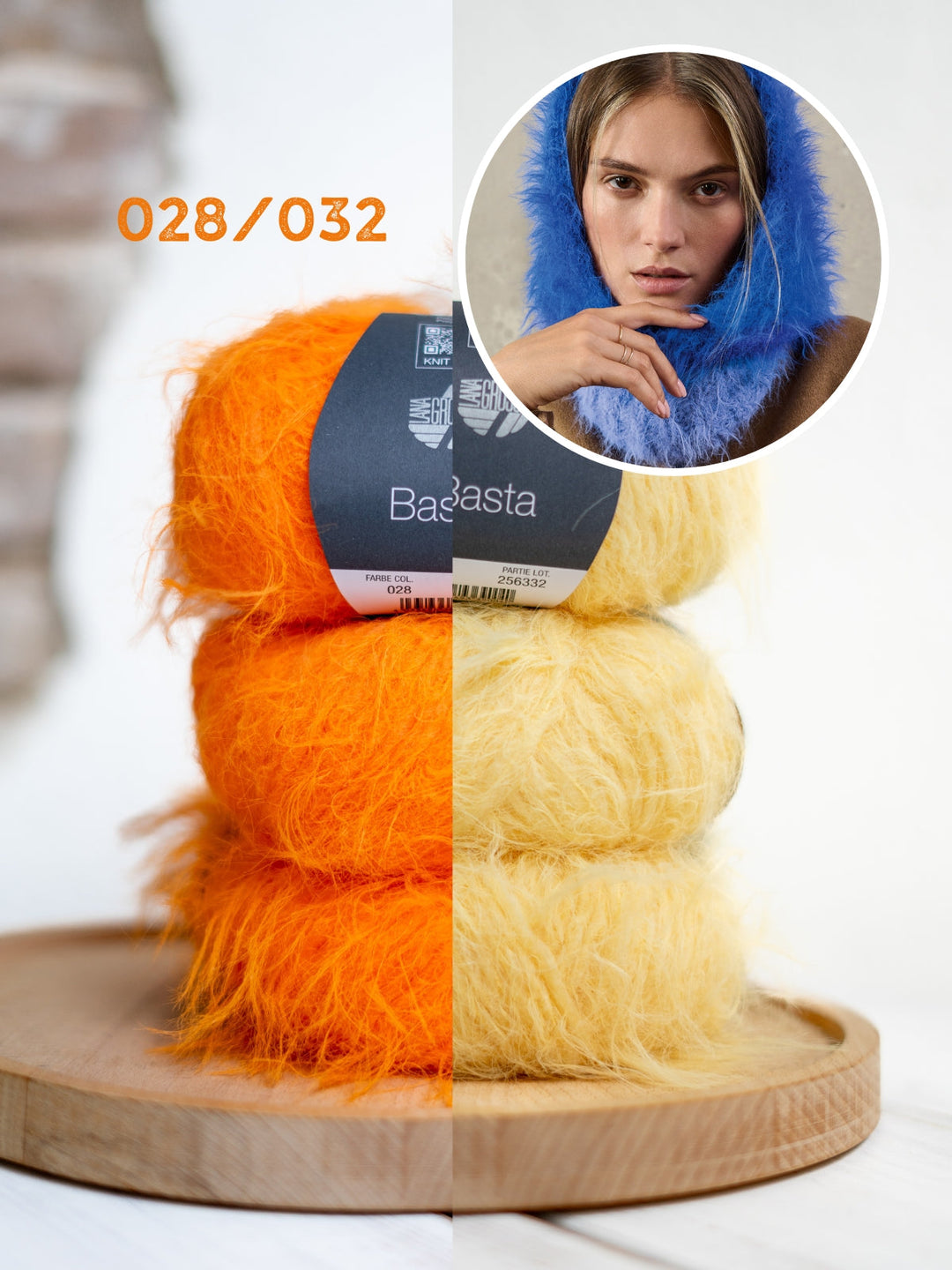 Strickpaket Basta Kapuzenloop