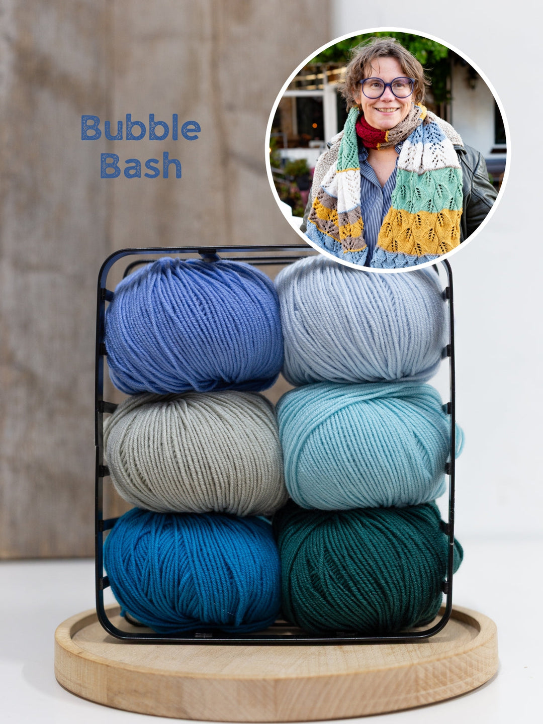 Strickpaket Stitch Party Scarf - KAL 2025