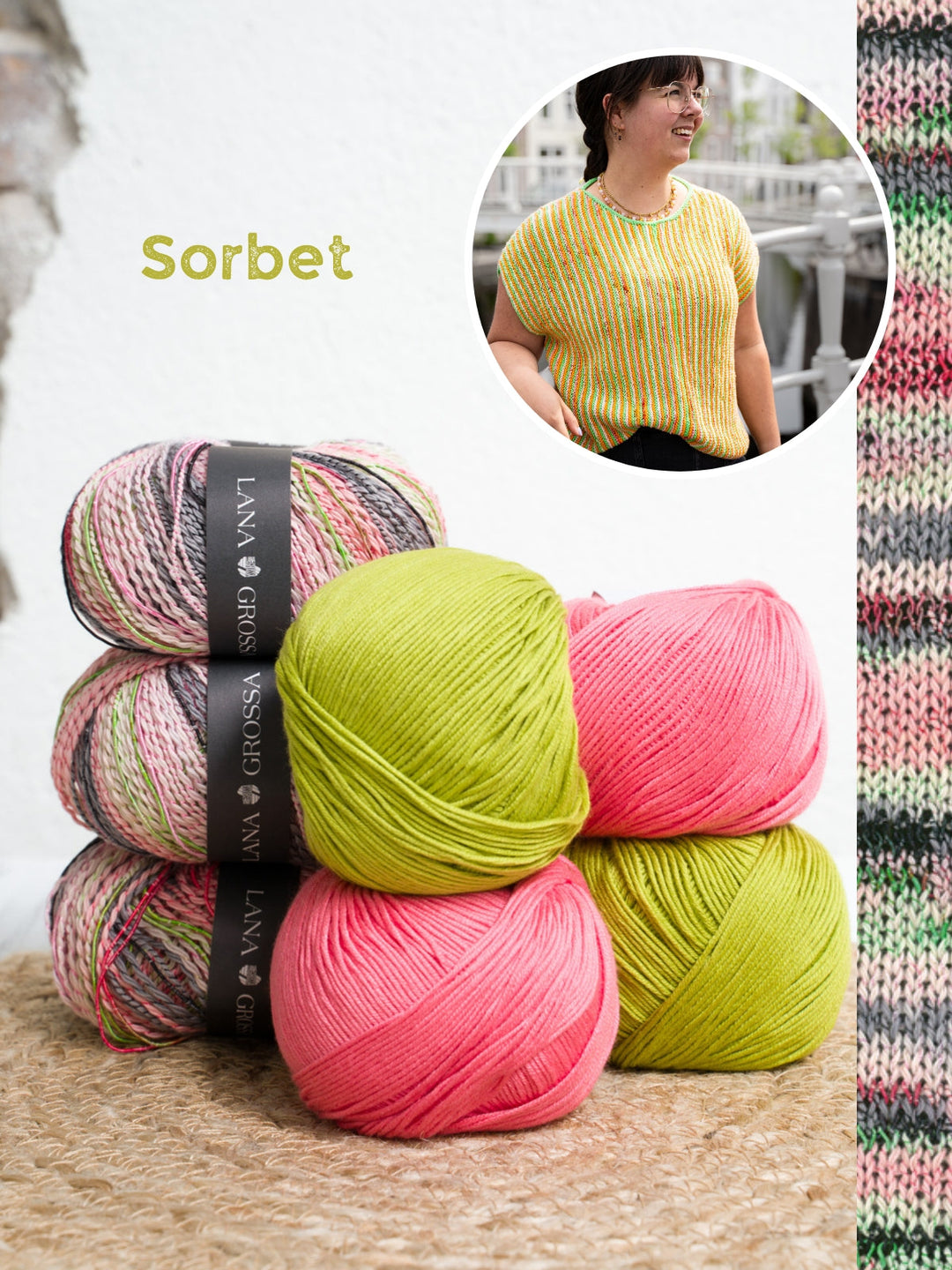 Strickpaket Rippenshirt Torto Glamcot