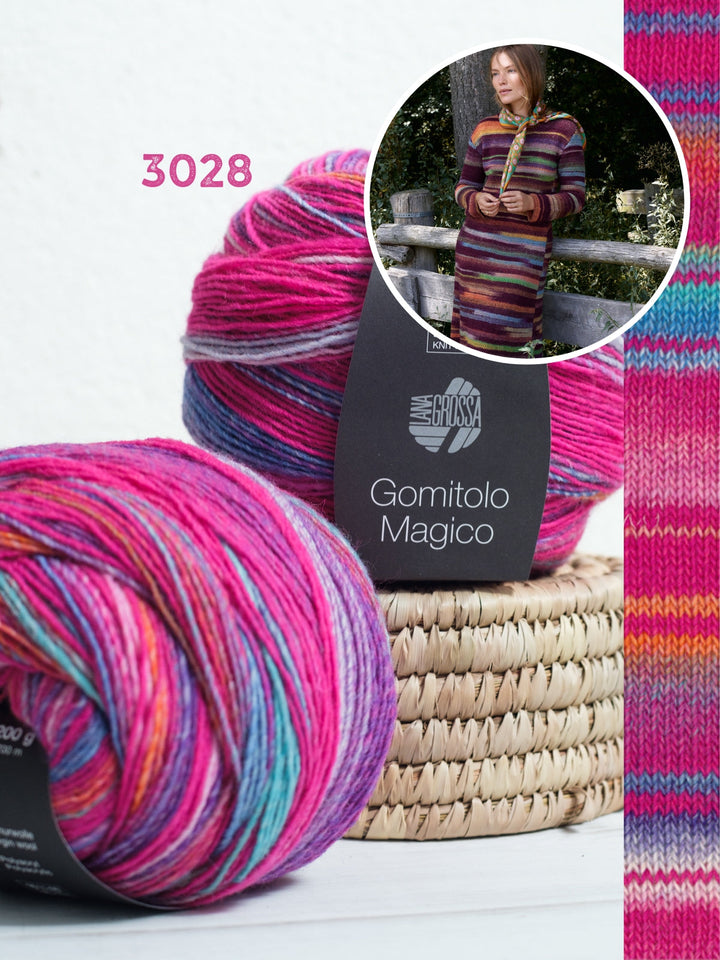 Häkelpaket Gomitolo Magico Kleid