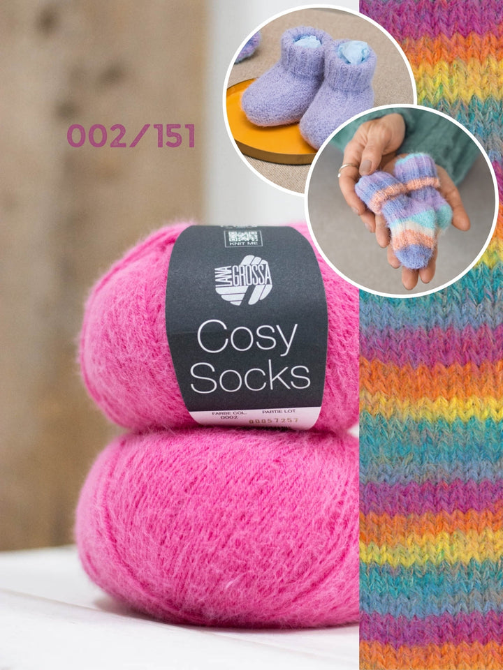 Strickpaket Cosy Socks Set Babysocken/Schuhe