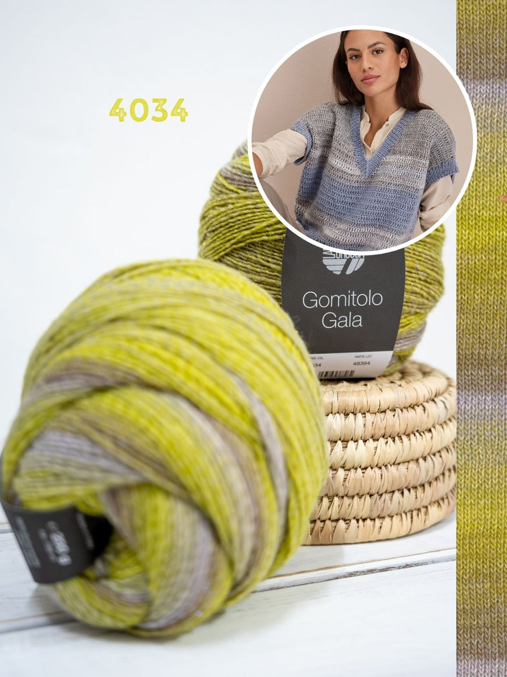 Häkelpaket Gomitolo Gala Pullunder
