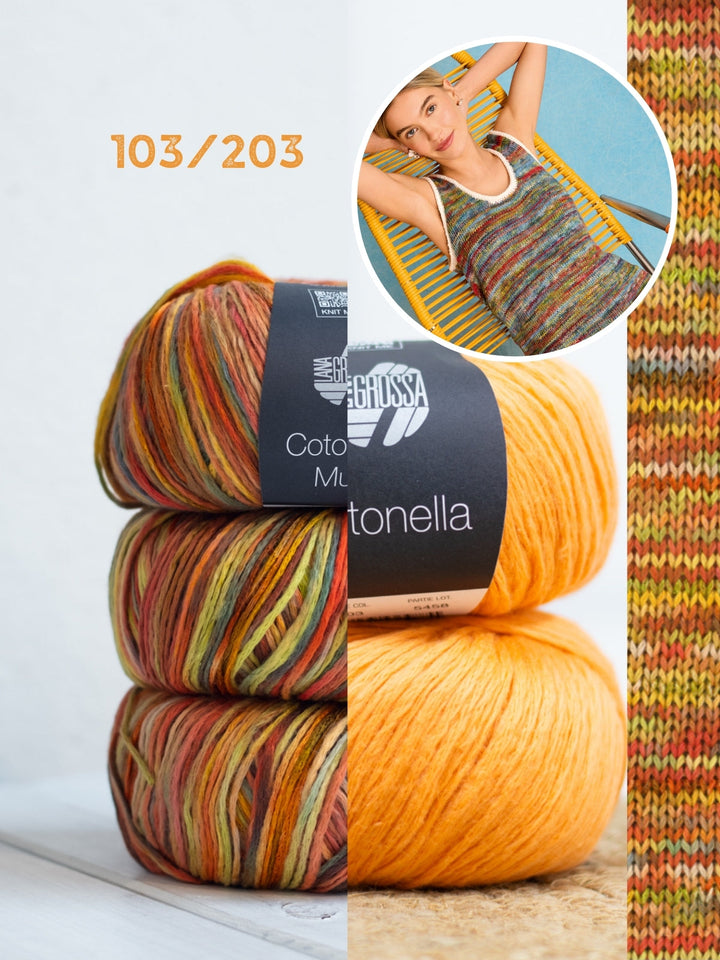 Strickpaket Cotonella Top