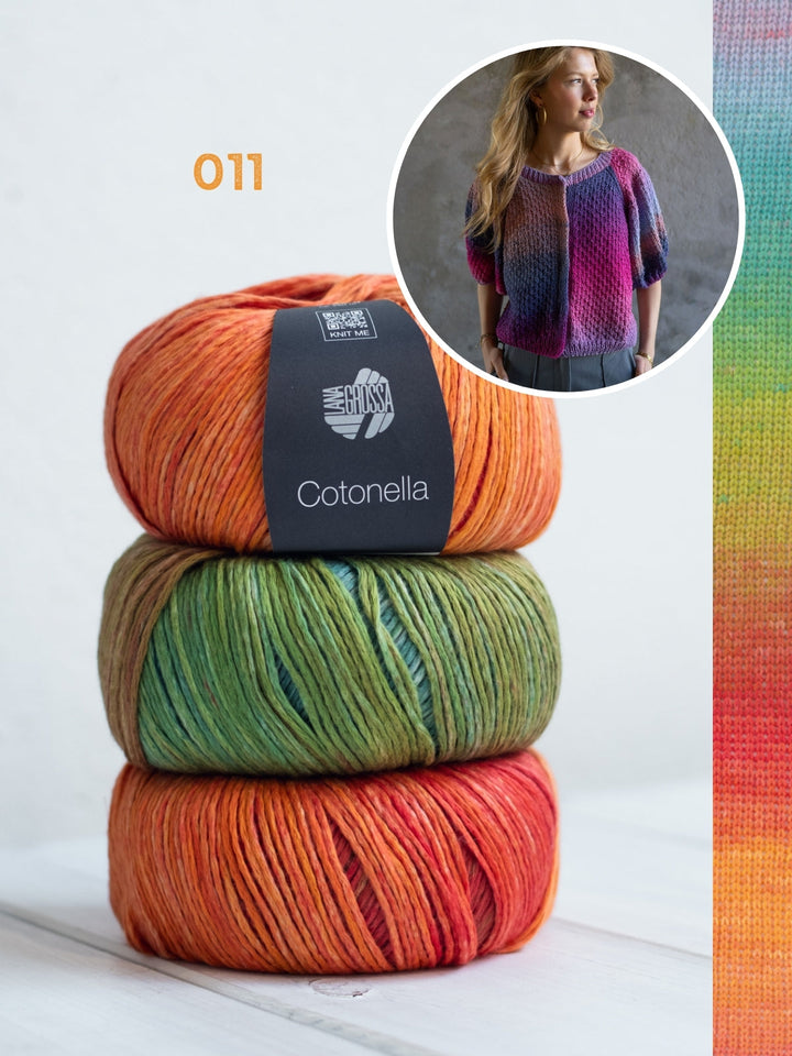 Strickpaket Cotonella Jacke