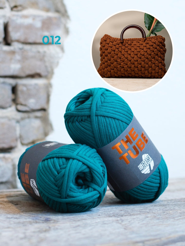 Häkelpaket The Tube Tasche mit Noppen