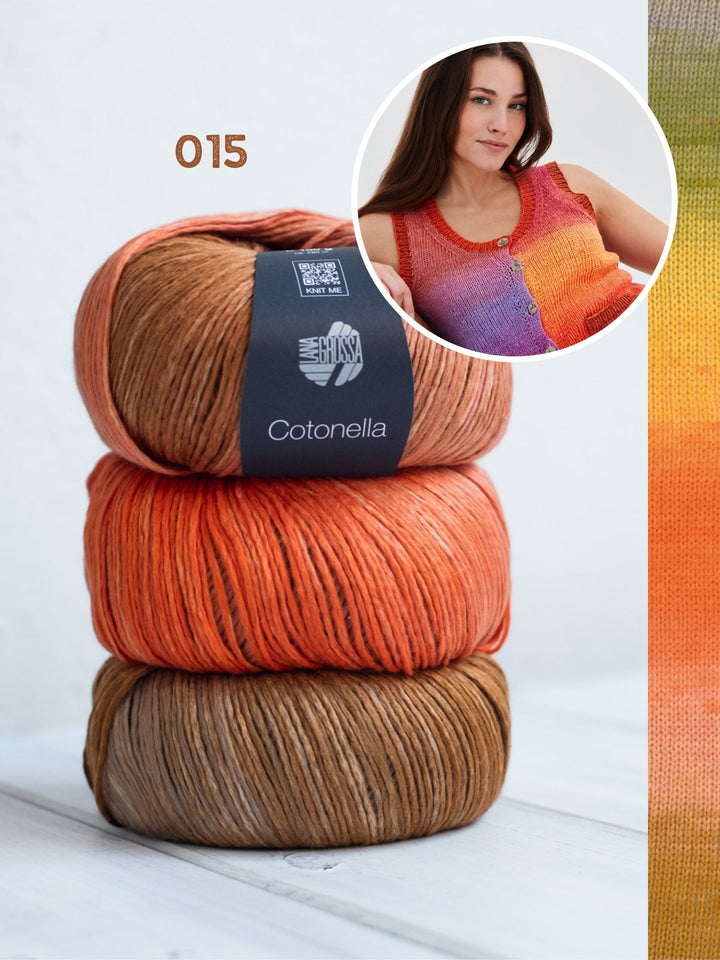 Strickpaket Cotonella Weste