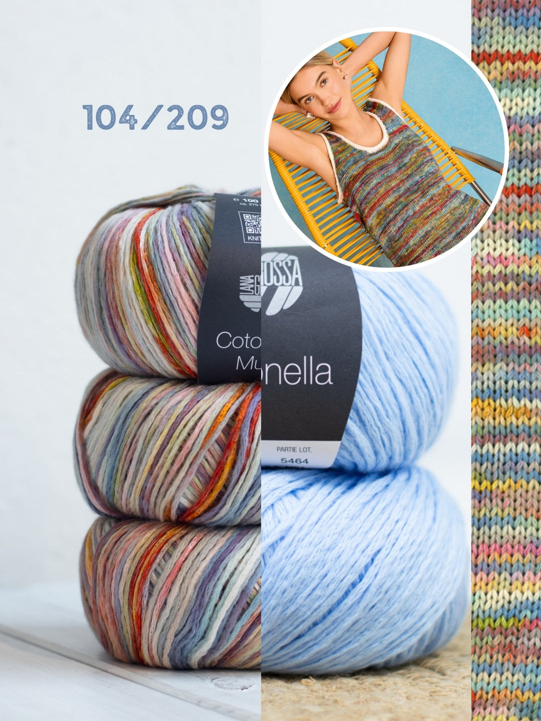 Strickpaket Cotonella Top