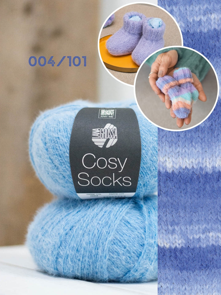 Strickpaket Cosy Socks Set Babysocken/Schuhe