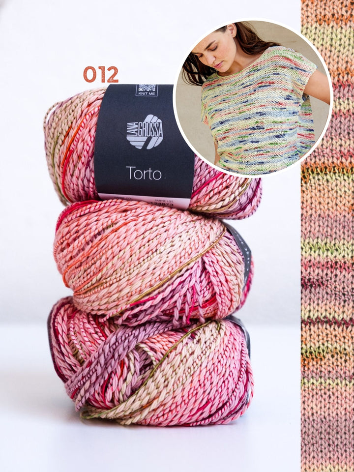 Strickpaket Torto Shirt in Glatt rechts