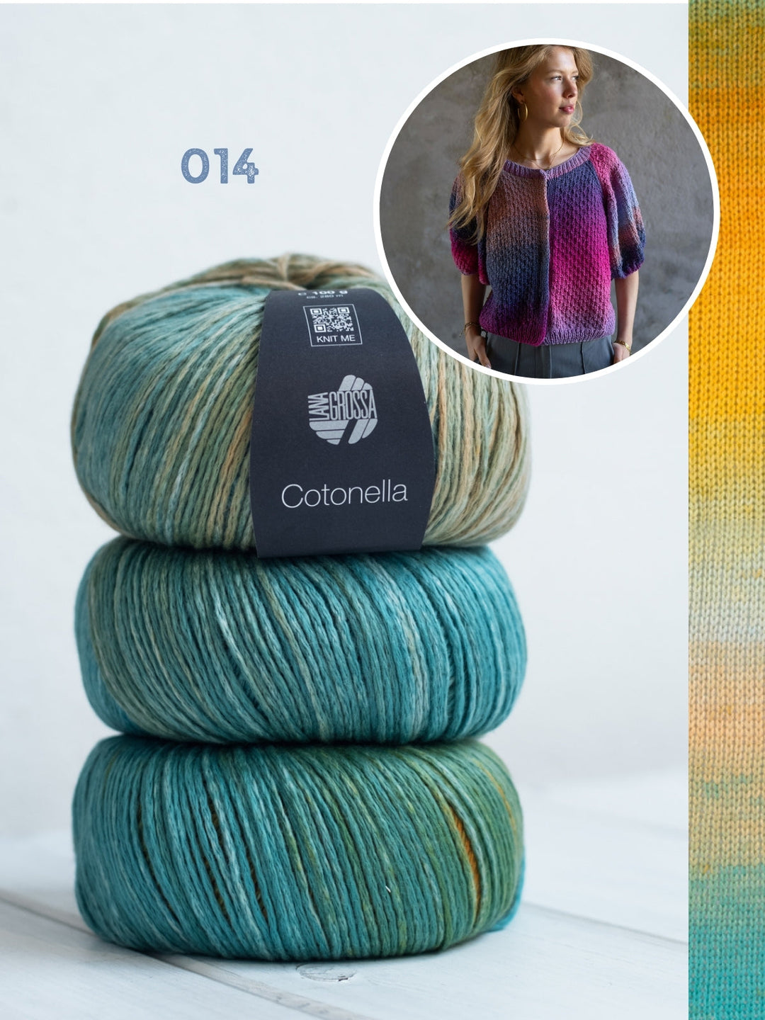 Strickpaket Cotonella Jacke